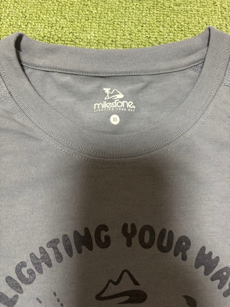 milestone グレー Tシャツ XSサイズ　mao