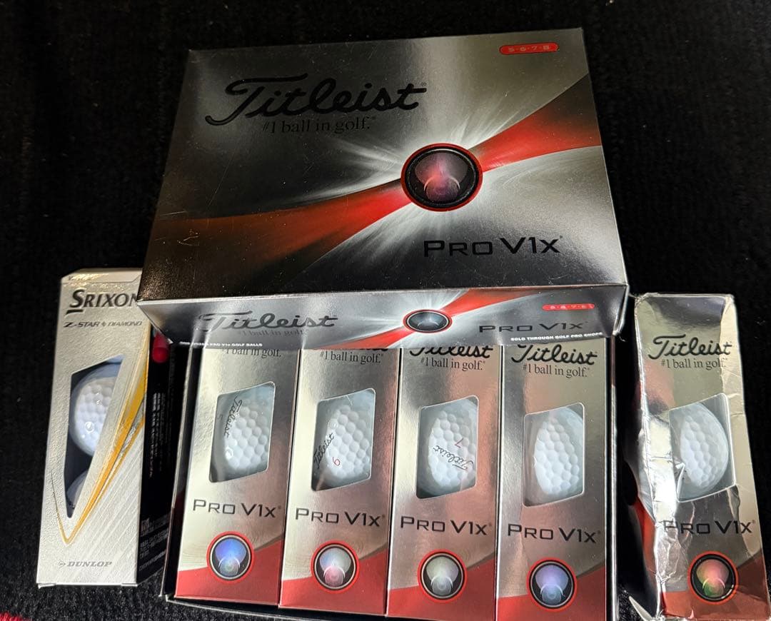 け*ん様 タイトリストTitleist prov1x 15球，スリクソン6球計2
