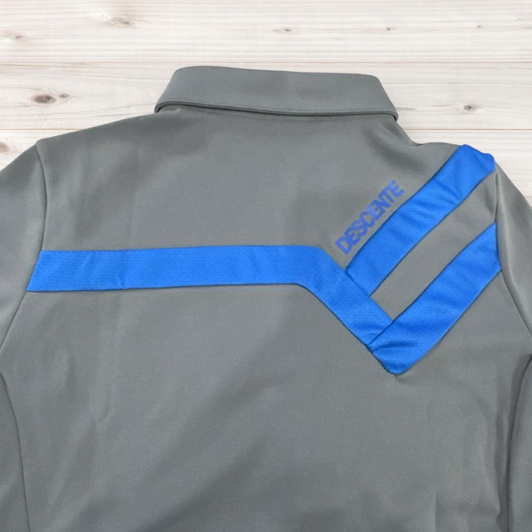 デサントDESCENTE GOLF 新品 半袖ポロシャツ グレーL