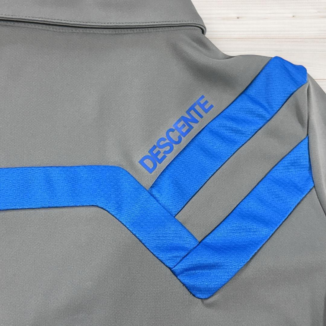 デサントDESCENTE GOLF 新品 半袖ポロシャツ グレーL