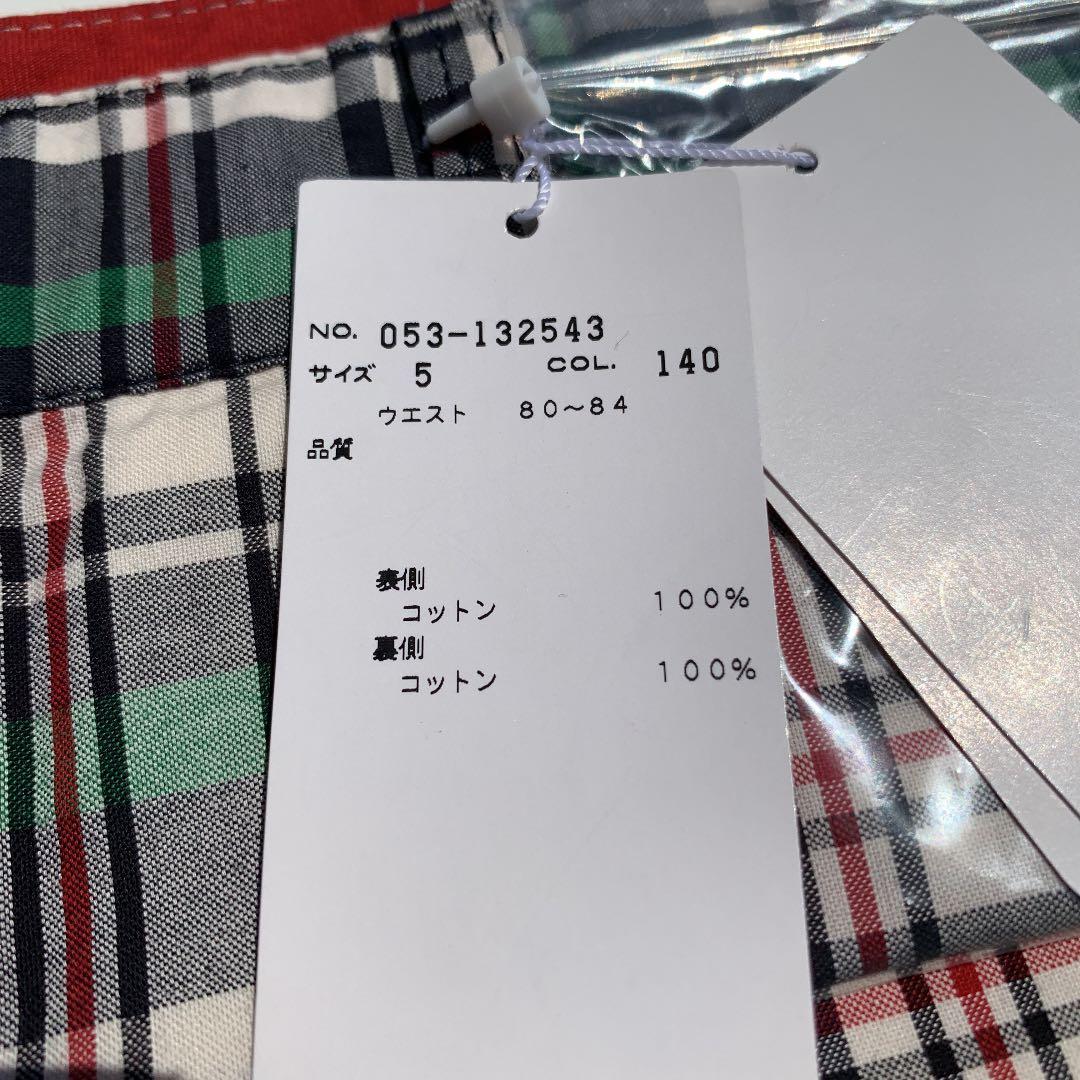 新品 パーリーゲイツ リバーシブル ハーフパンツ サイズ5 L