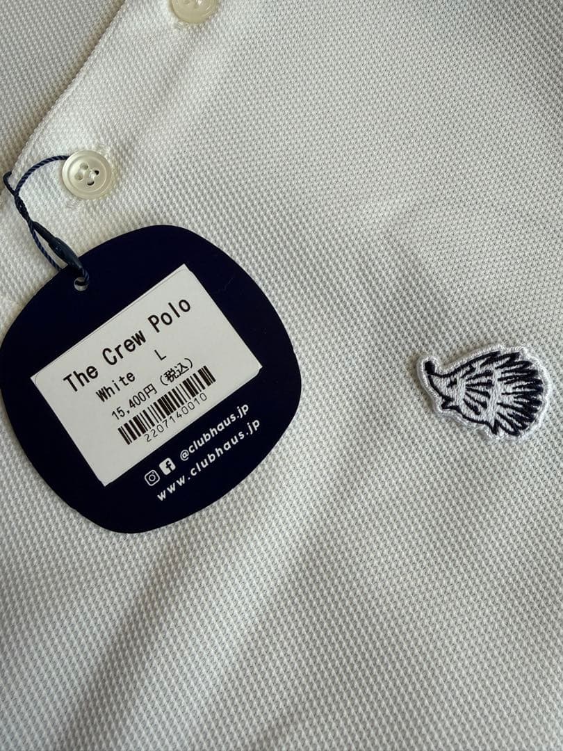 【新品未使用】Clubhaus The Crew Polo ホワイト L