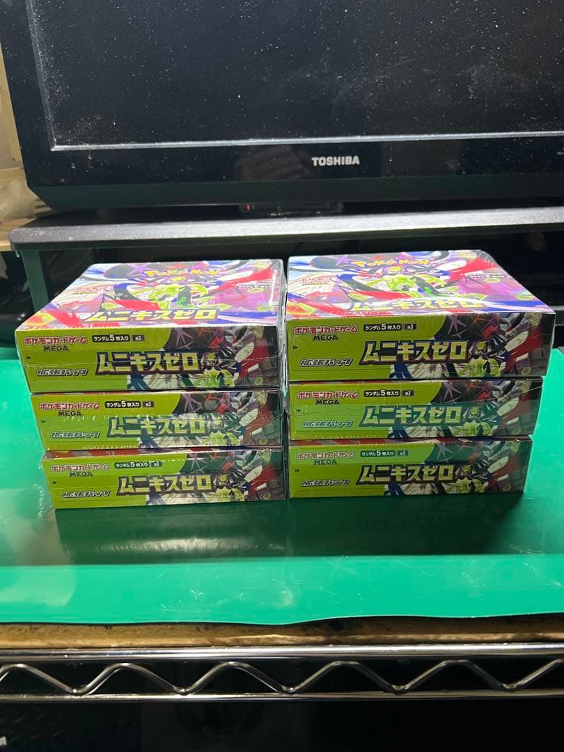 ポケモンカードゲーム ムニキスゼロ シュリンク付き6box