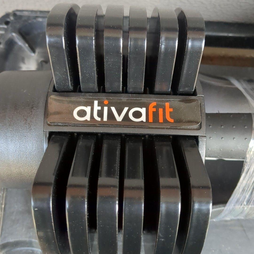 【ATIVAFIT】 可変式ダンベル 20㎏×1　中古