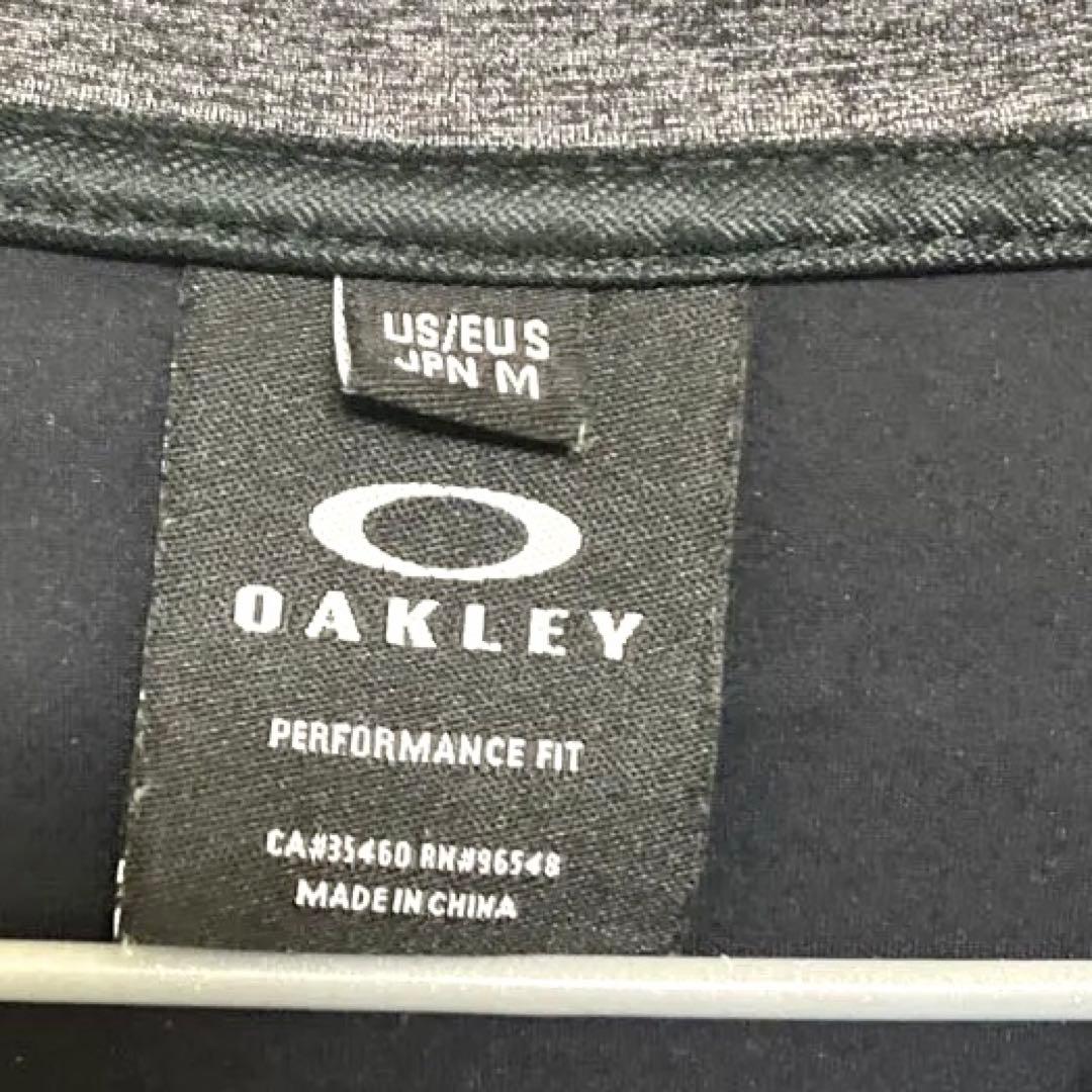 M 極美品　OAKLEY オークリー メンズ　パーカー　トレーニングウェアグレー