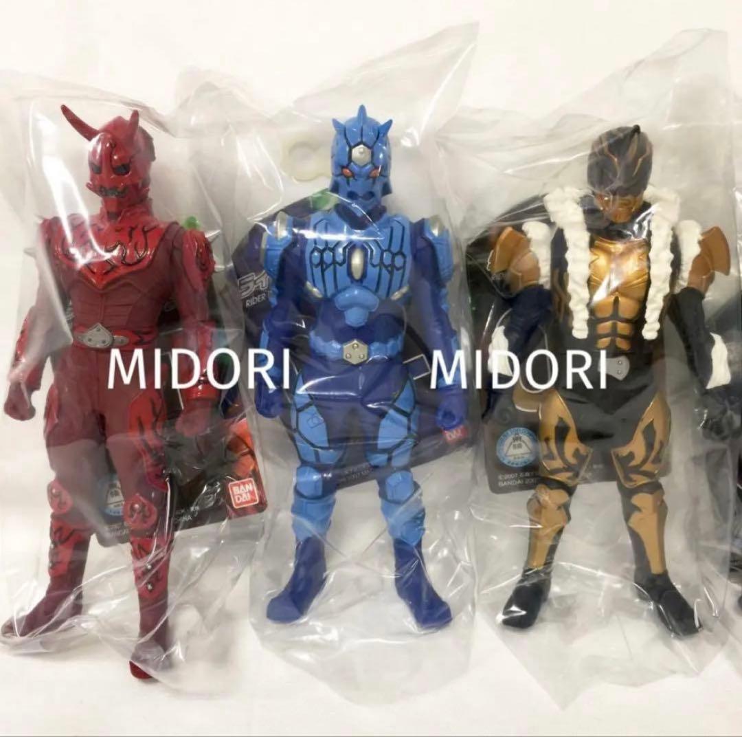 【未使用品】仮面ライダー電王 ライダーイマジンシリーズ 5体セット