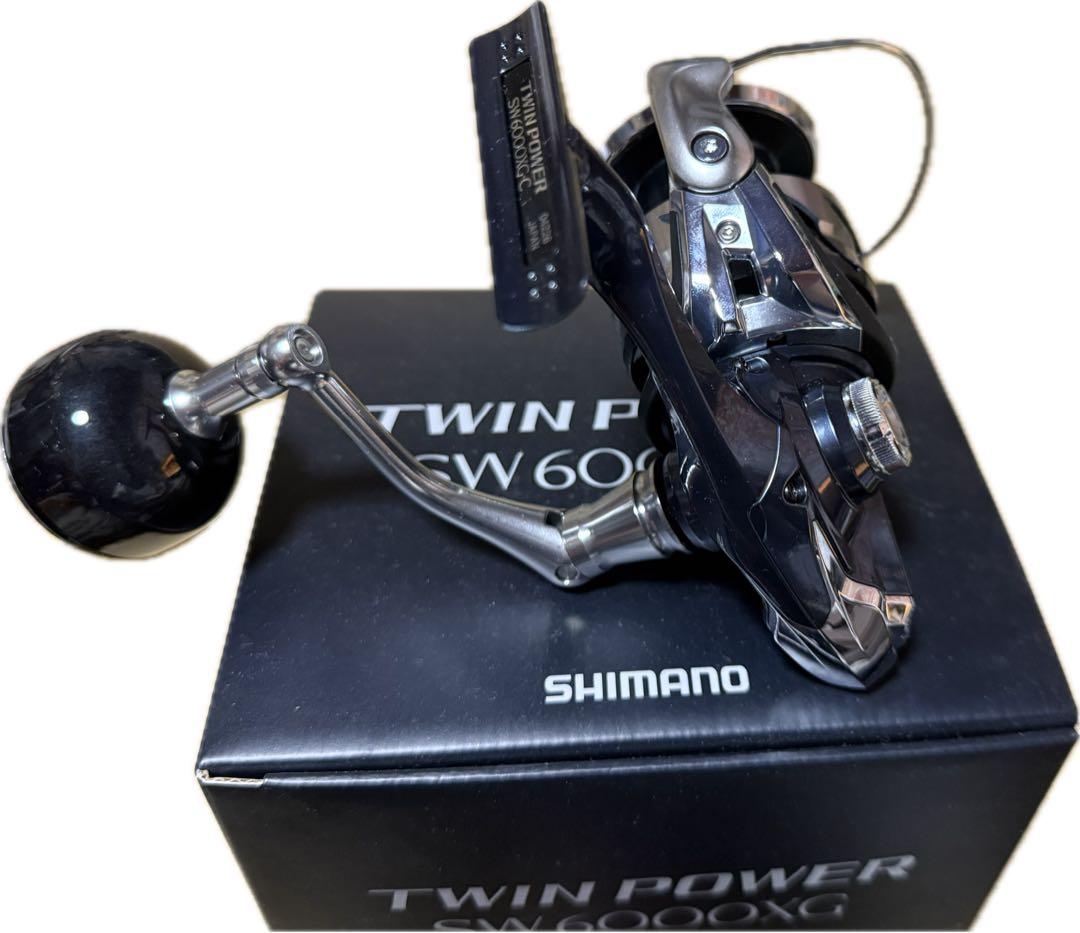 シマノ 21 ツインパワー SW 6000XG 一度のみ使用美品