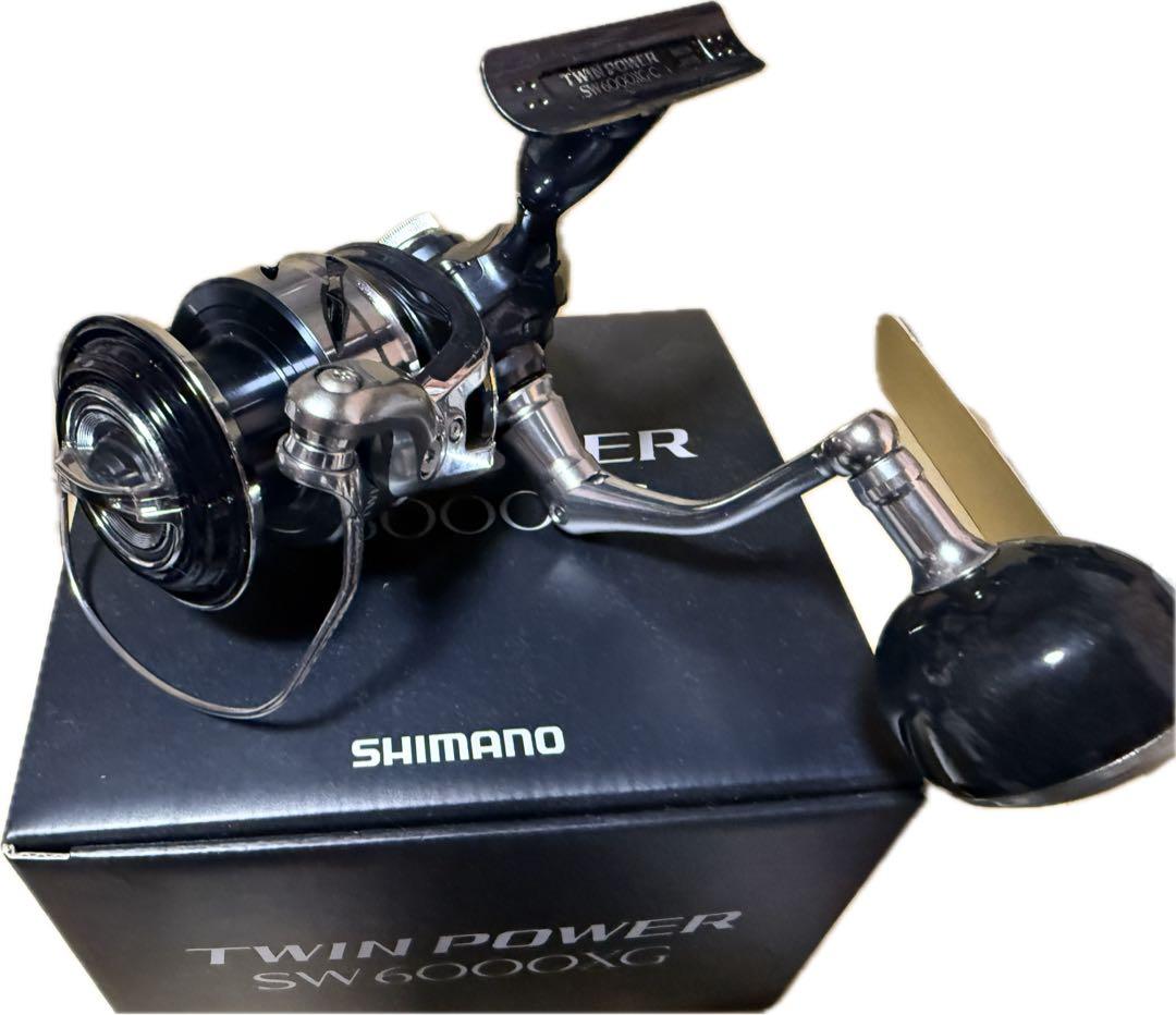 シマノ 21 ツインパワー SW 6000XG 一度のみ使用美品