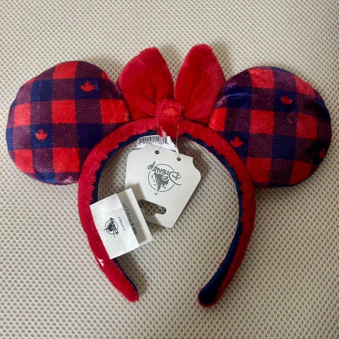 WDW EPCOT カナダ　カチューシャ　チップ　デール 海外ディズニー