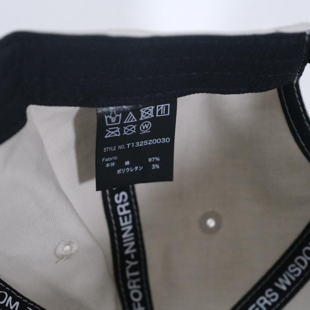 メンズウェア TFW49 GOLF EMBROIDERY 6PANEL CAP BEIGE