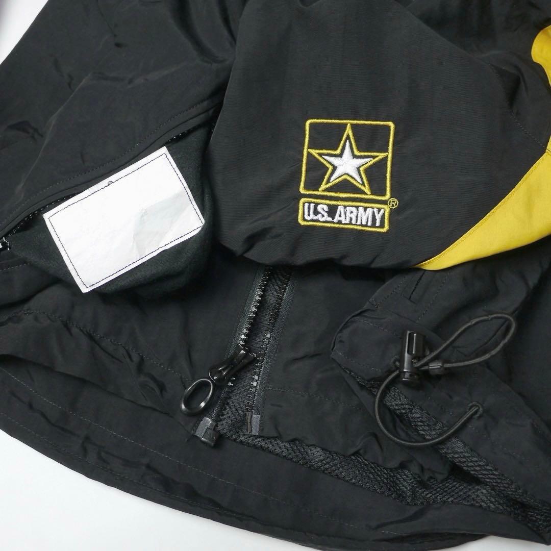 APFUミリタリー米軍アーミー トレーニング ジャケット軍物 M-S ブラック黒