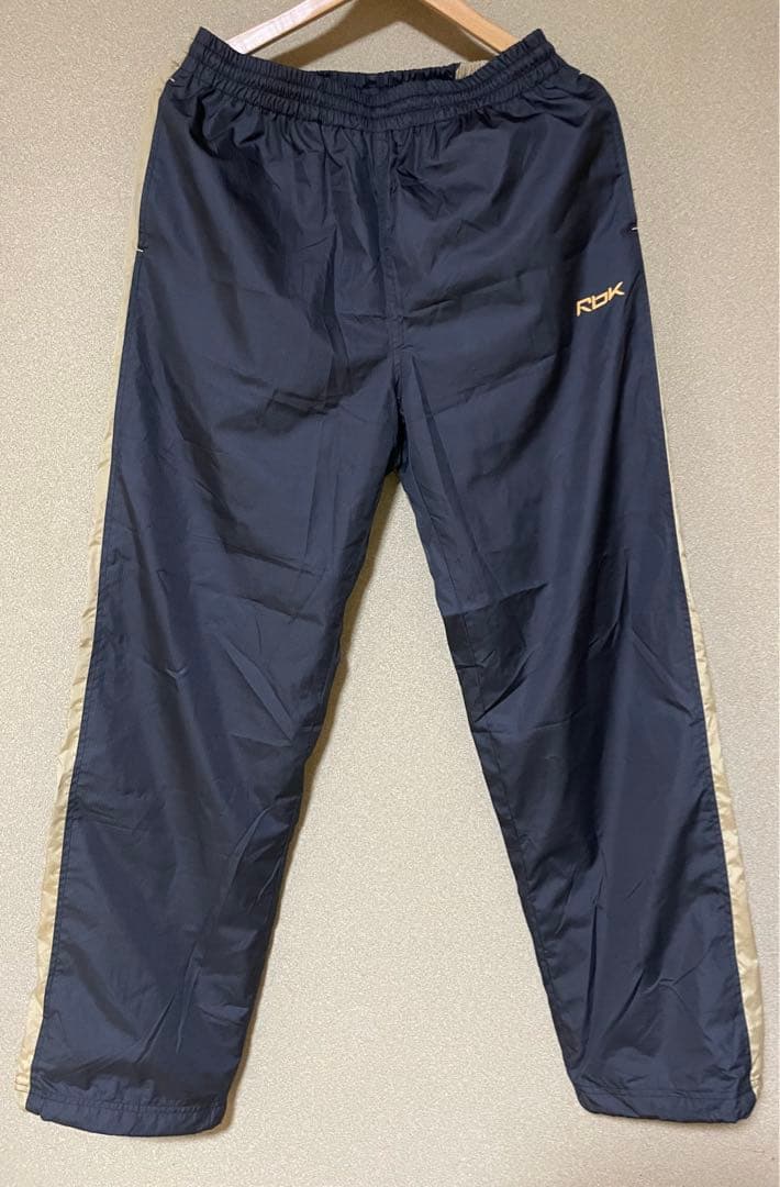 【美品】Reebok リーボック ウインドブレーカーパンツ XL