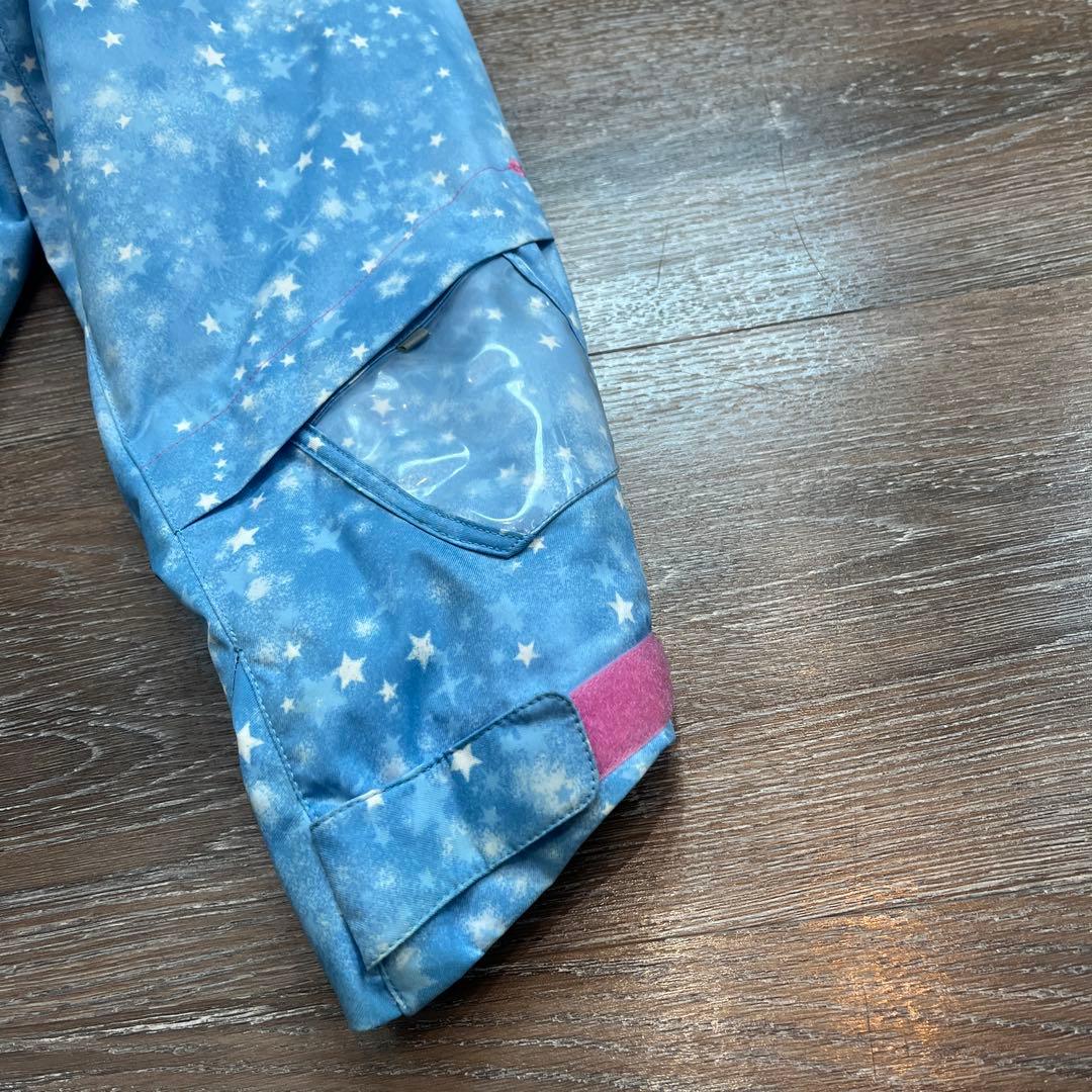 デサント　美品　　セットアップ　上下　スキーウェア　150 女の子