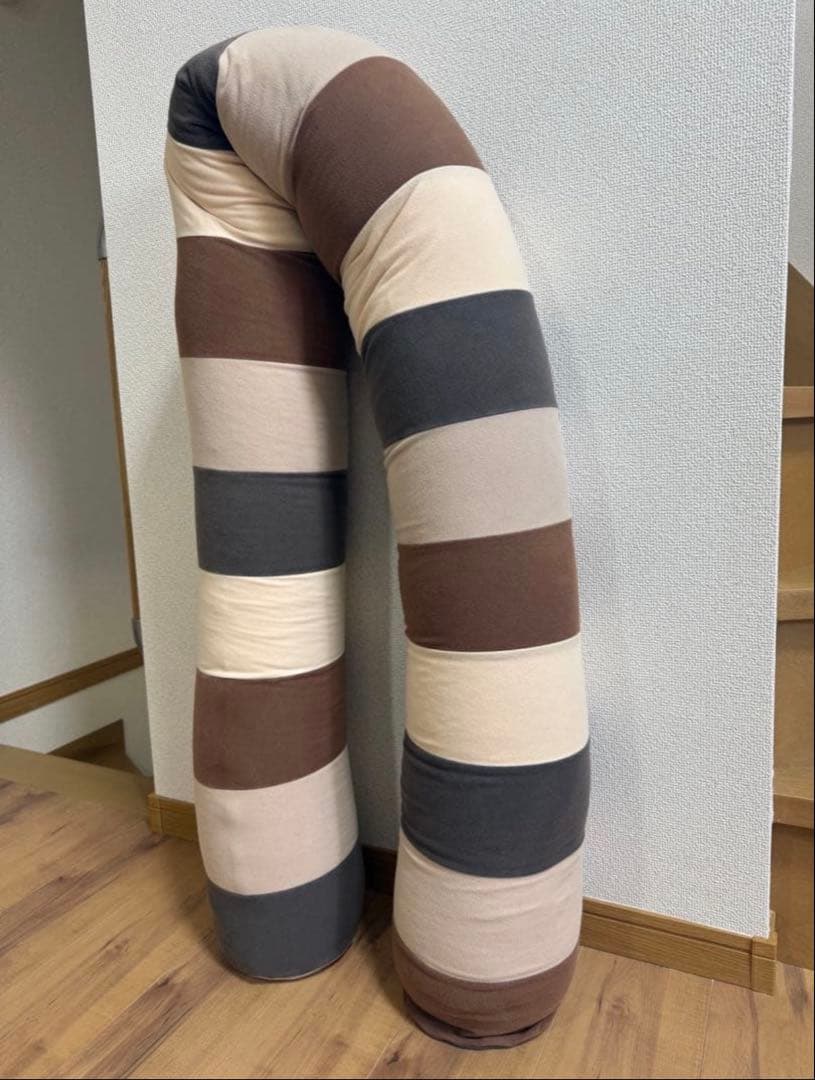 ヨギボー yogibo キャタピラーロールロング ナチュラル 抱き枕 クッション