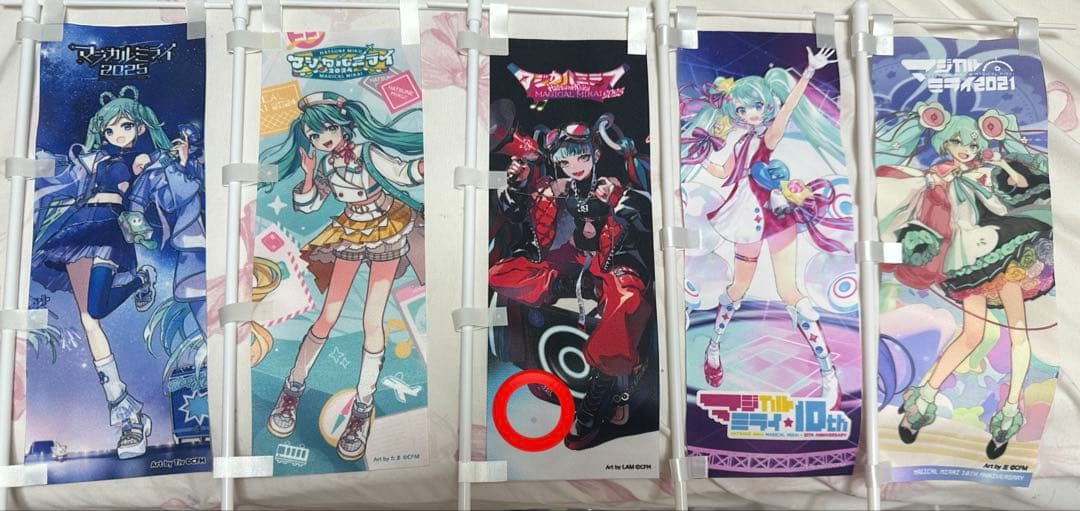 初音ミク マジカルミライ のぼり 全種類 全種 セット まとめ