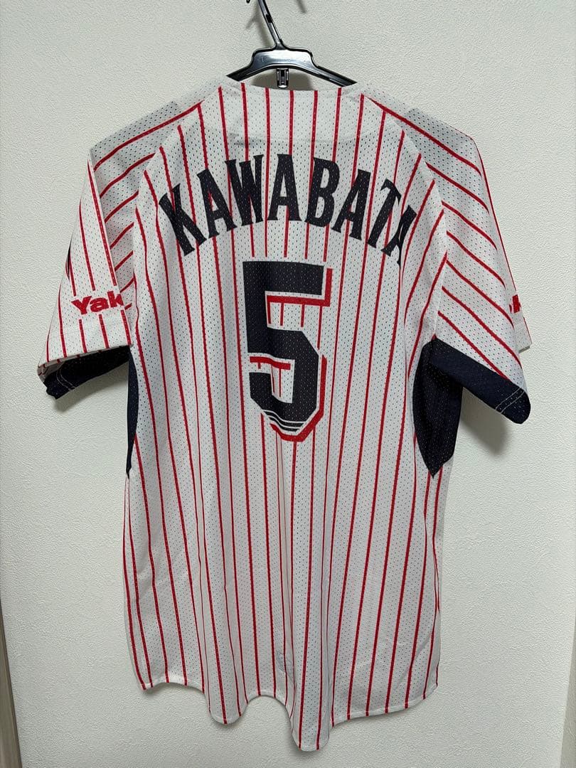 東京ヤクルトスワローズ 川端慎吾 ユニフォーム ZETT 直筆サイン入り