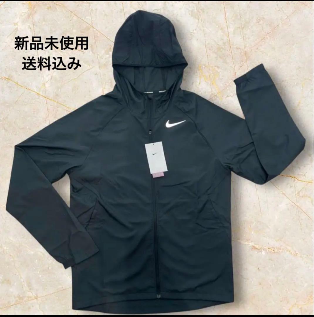 ナイキ 新品未使用 エッセンシャル ランニングジャケット(ブラック/L)