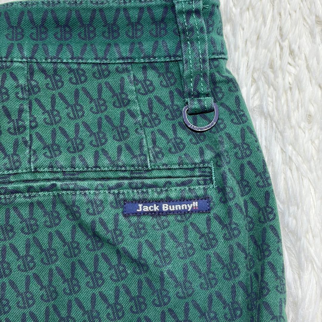 ☆美品☆ジャックバニー JB総柄 ゴルフ パンツ M~L うさ耳 人気 ユニセ