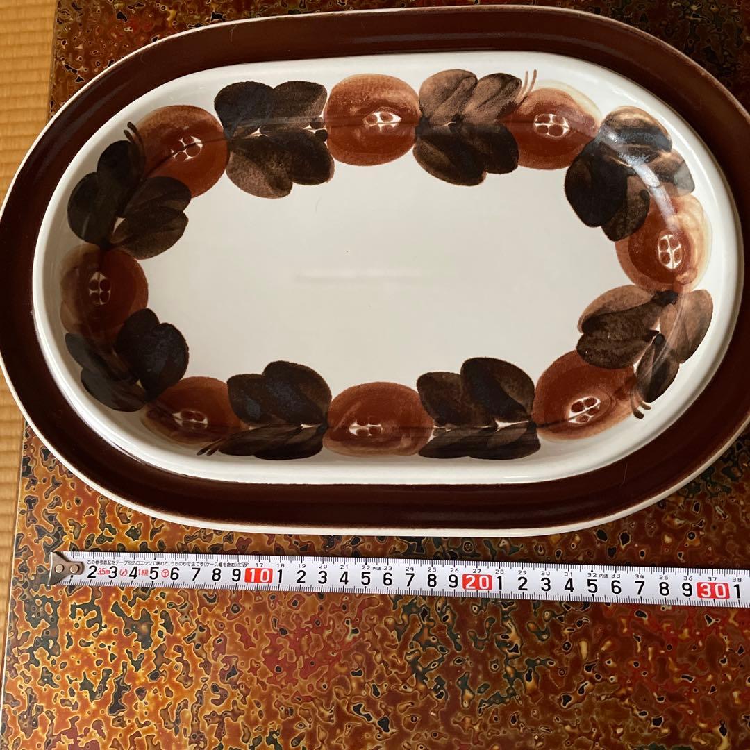 ARABIA フィンランド オーバル皿