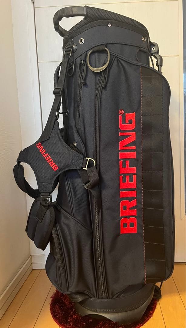 BRIEFINGブリーフィング CR-4 スタンドキャディバッグ　ネイビー