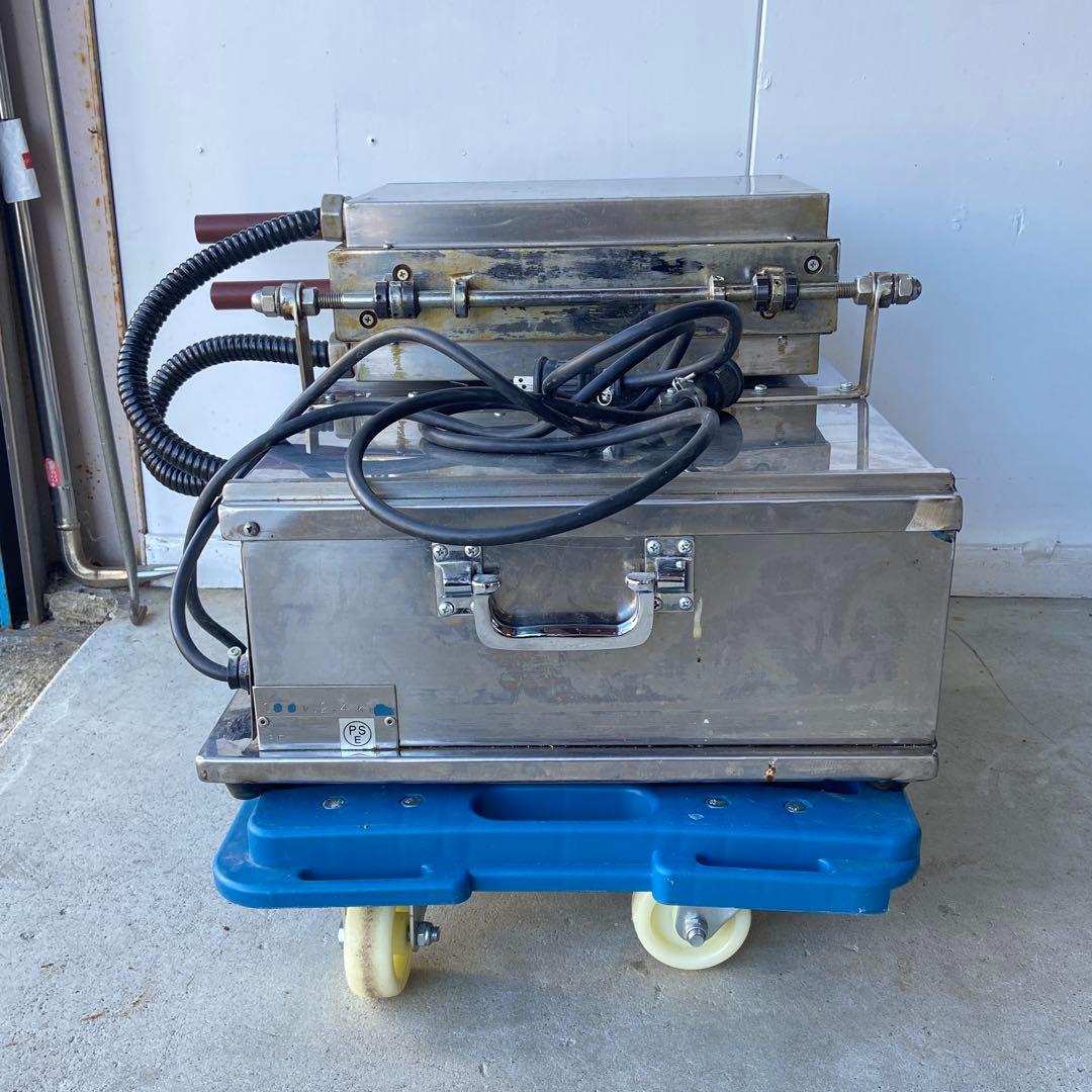 中古品 ベビーカステラ焼器 丸型 パイオニア厨房 100V PK-45