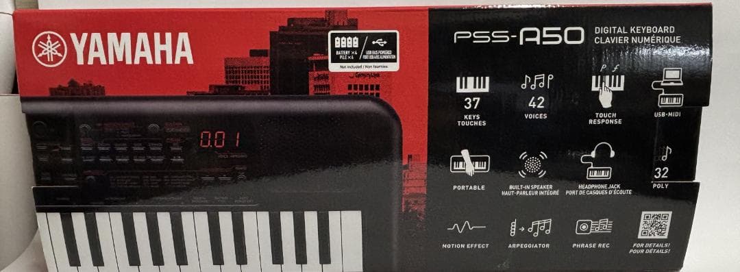 Yamaha PSS-A50 デジタルキーボード