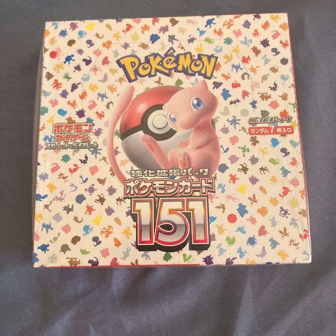 ポケモンカード151 box シュリンク付き
