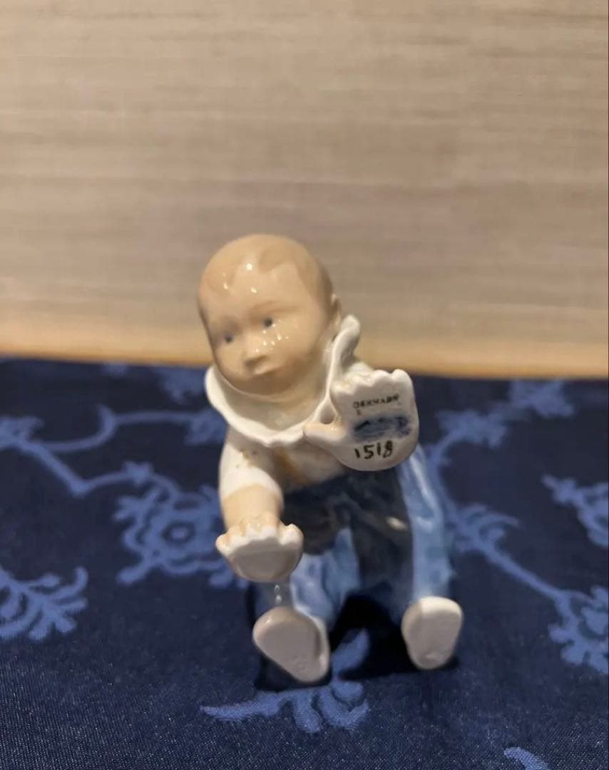 ロイヤルコペンハーゲン・フィギュリン　男の子　2点　セット