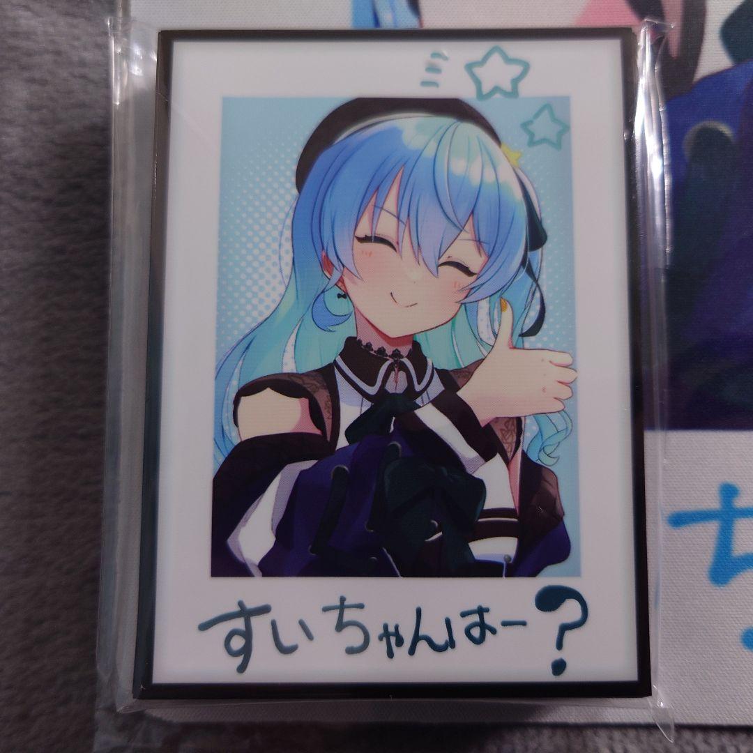 α1 ホロライブ チェキ&すいちゃんは〜？ 星街すいせい スリーブ&プレイマット