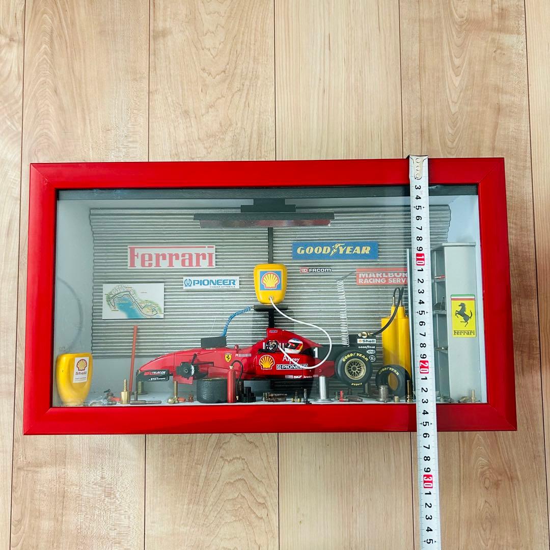リシャールボックス フェラーリF1ジオラマ 希少 パトリックリシャール 初期作品