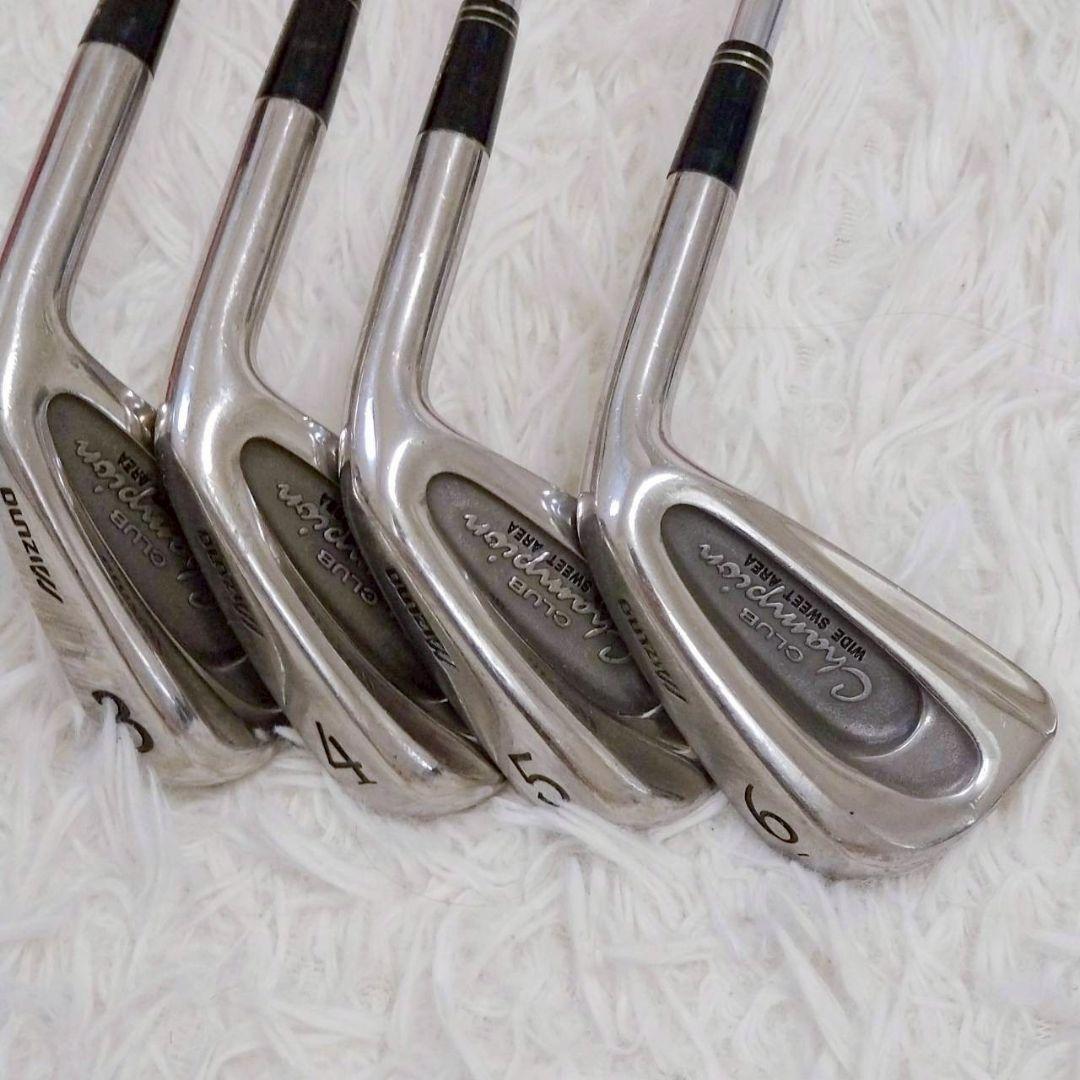 ミズノ Champion アイアン8本セット FLEX-R メンズ 右打ち