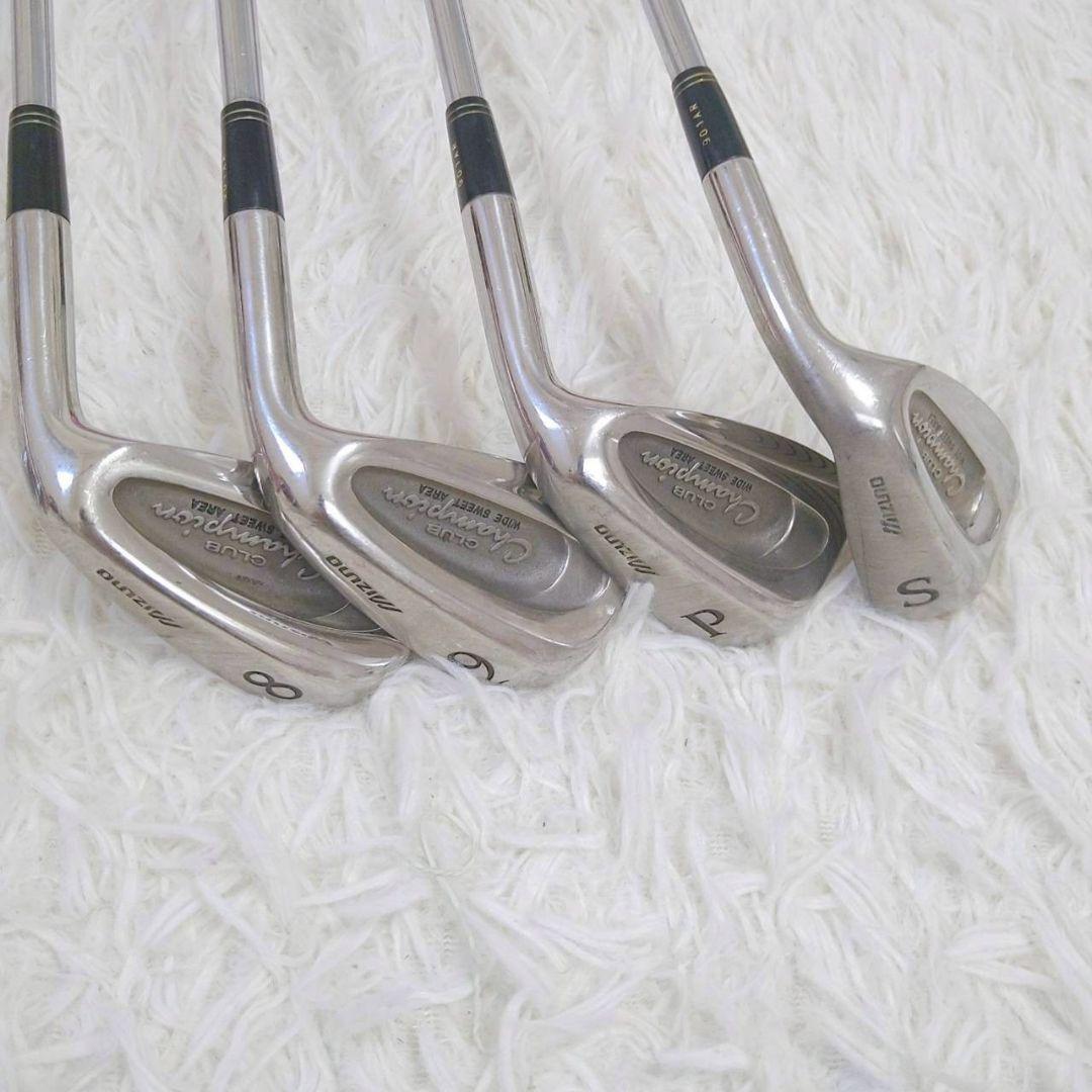 ミズノ Champion アイアン8本セット FLEX-R メンズ 右打ち