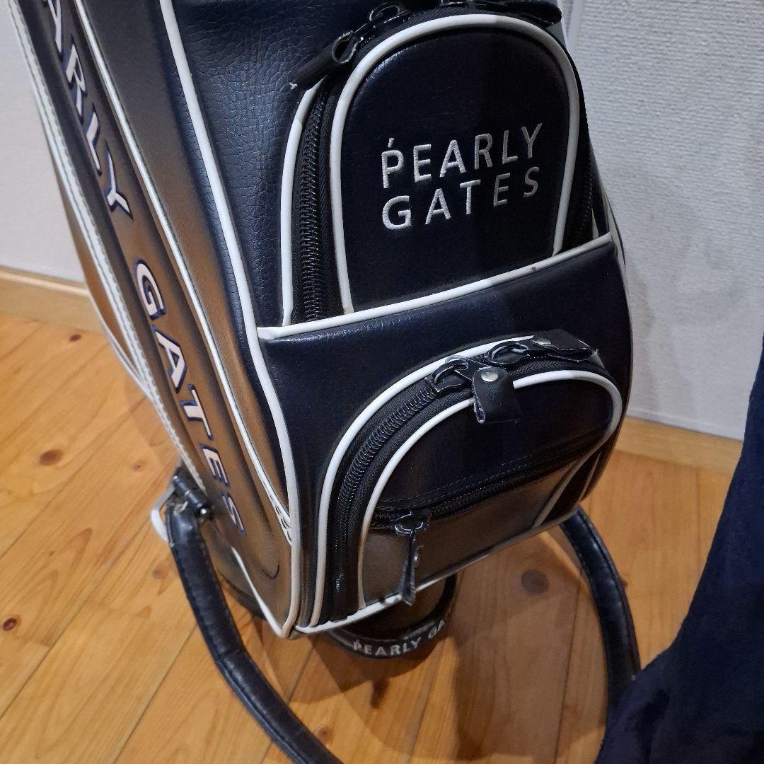 PEARLY GATES ゴルフバッグ・キャディバッグ ネイビー