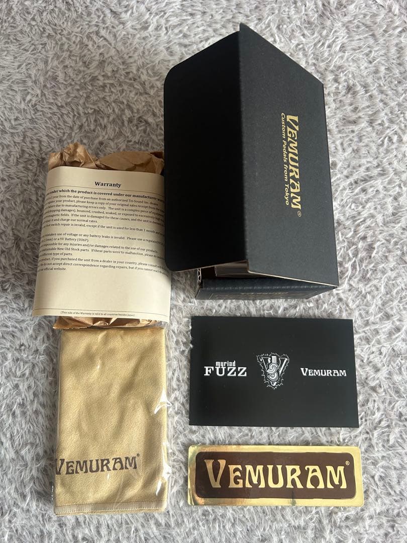 Vemuram Myriad FUZZ ギターエフェクター