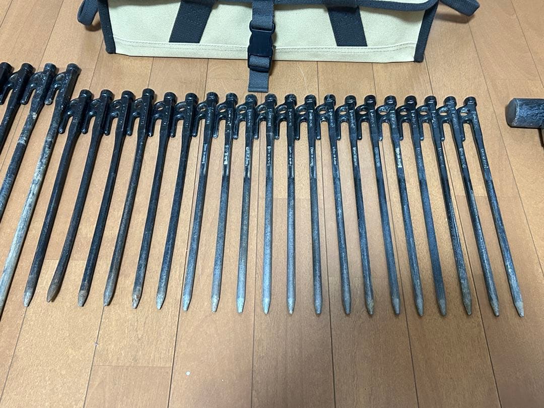 スノーピーク ソリッドステーク＋ペグハンマー＋マルチコンテナセット