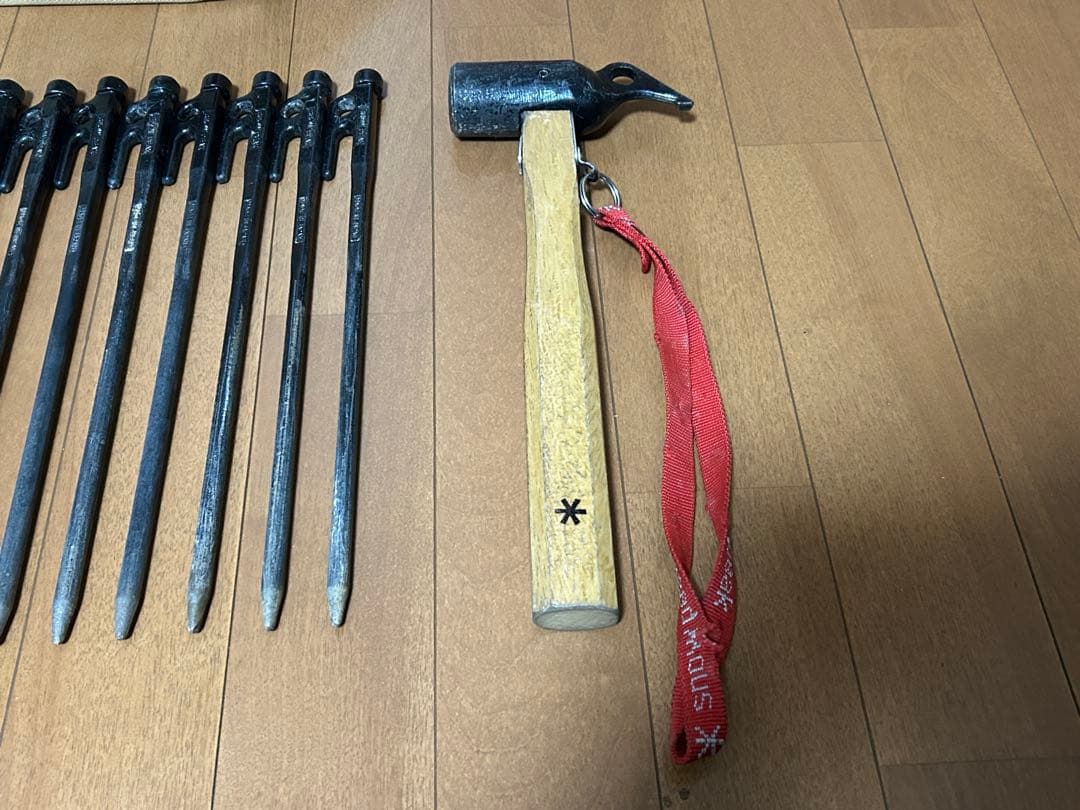 スノーピーク ソリッドステーク＋ペグハンマー＋マルチコンテナセット