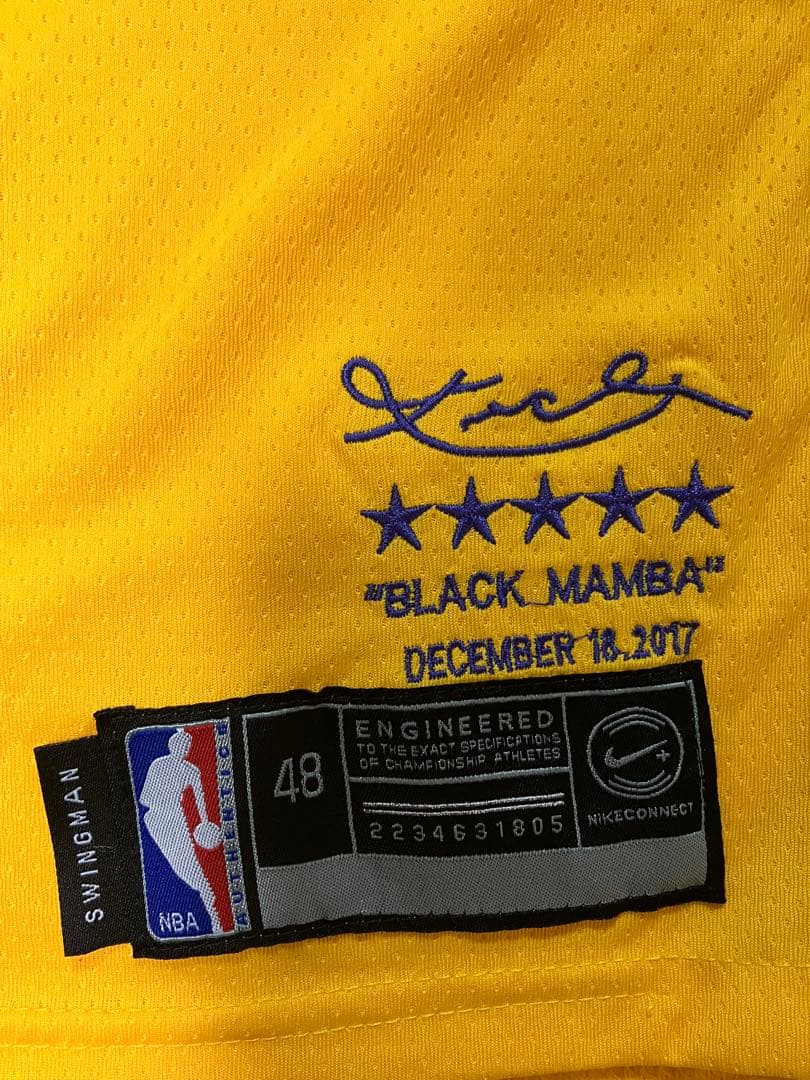 コービーブライアントLakers 24番 Nike ユニフォーム　上下セット