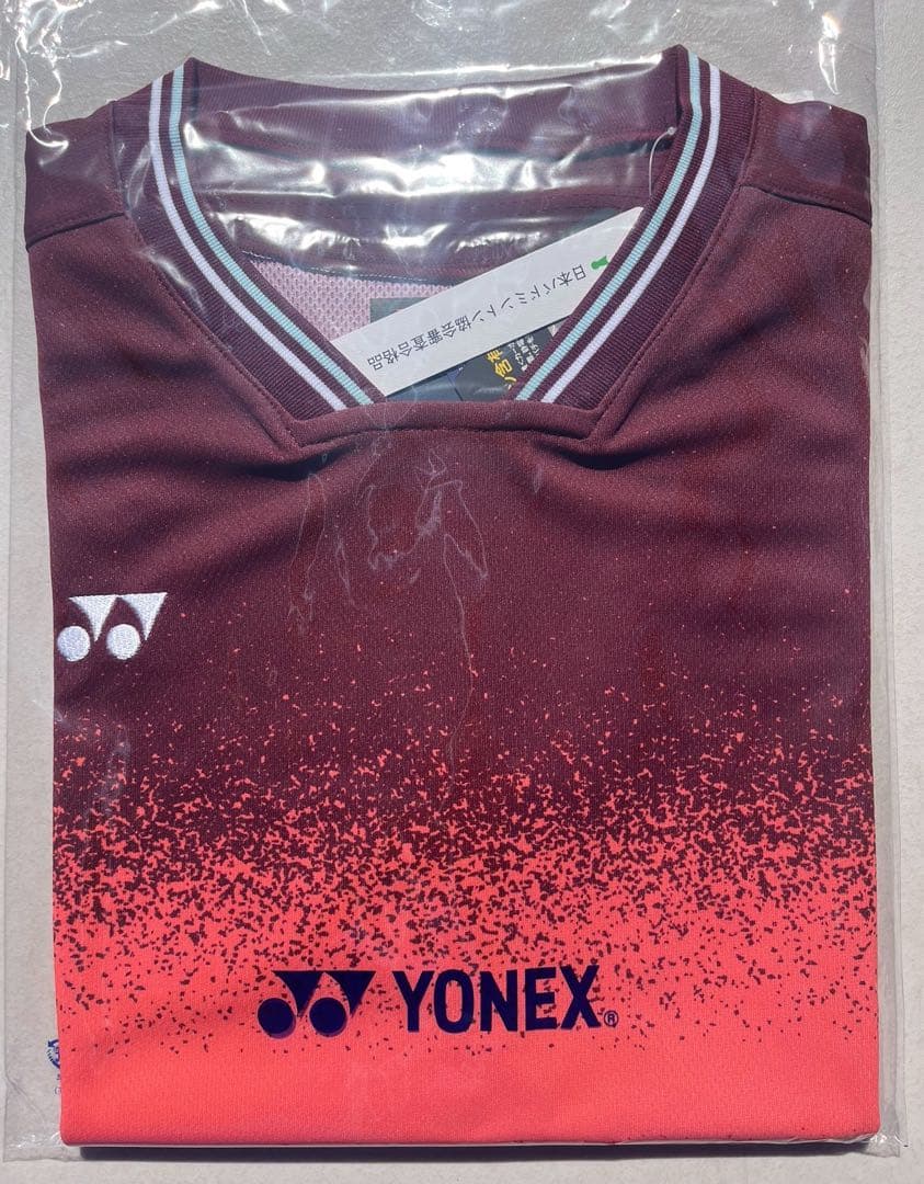 YONEX MEN ゲームシャツ ソフトテニス 日本代表モデル Ｍサイズ