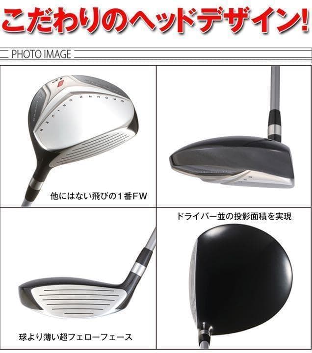 ★三菱W飛匠★ 1.2番FWも! 優しい激飛び2オン兵器! フォーサイト FW