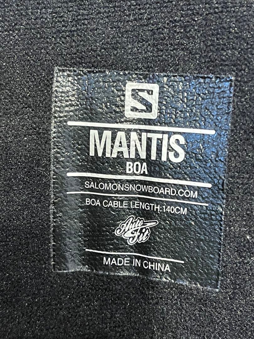 SALOMON スノーボードブーツ MANTIS BOAシステム 29.5㎝