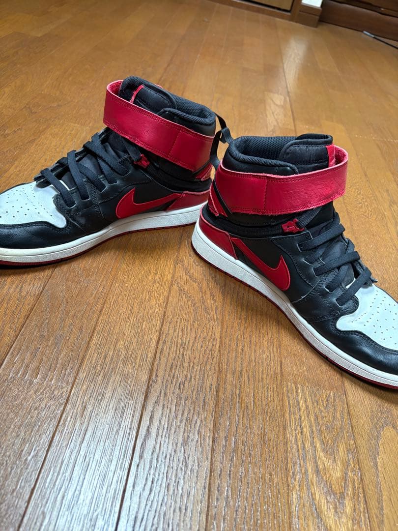 Nike JORDAN 1 ハイカットシューズ ブラック/レッド/ホワイト