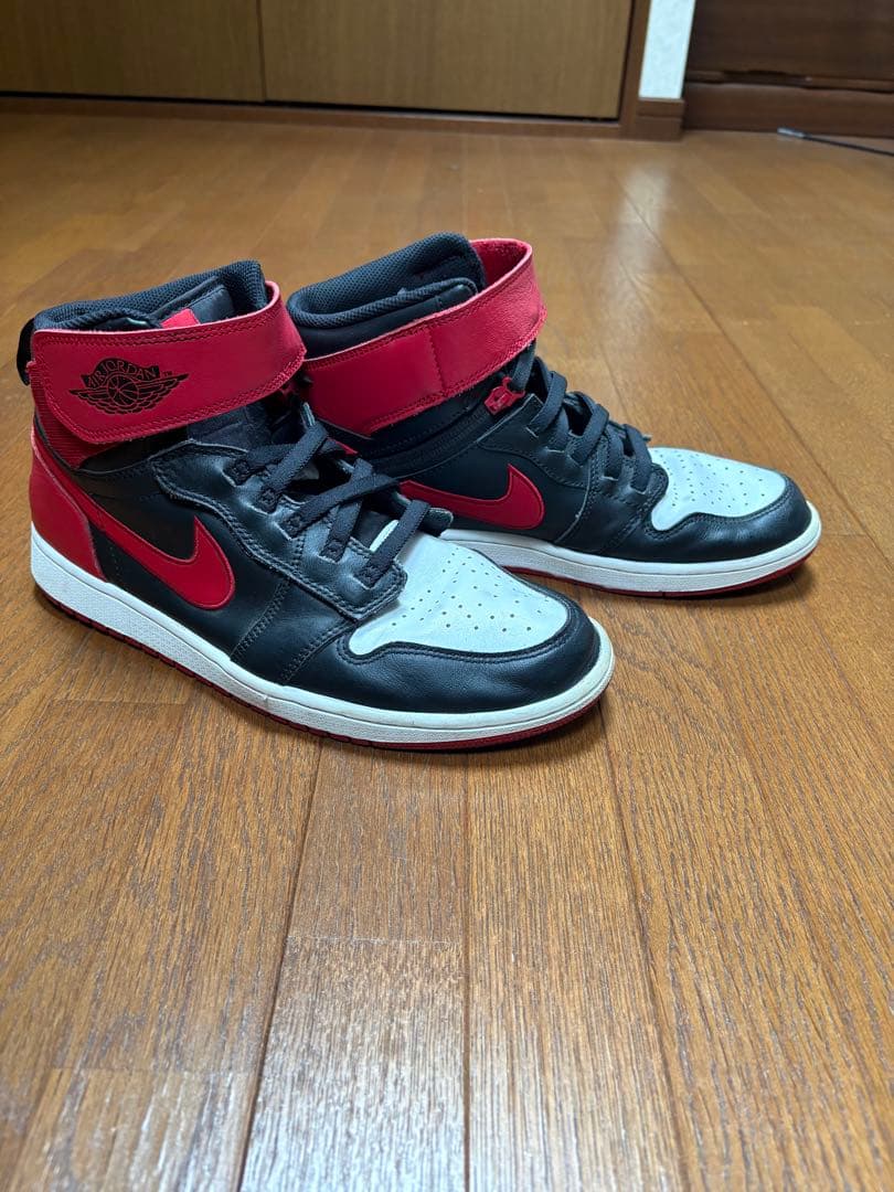 Nike JORDAN 1 ハイカットシューズ ブラック/レッド/ホワイト
