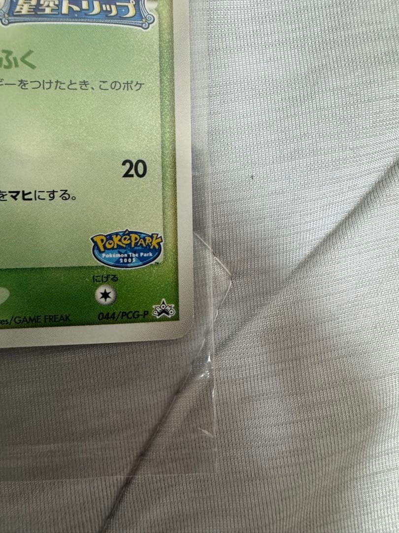 ポケモンカード　ポケパーク限定 未開封品ミズゴロウ セレビィ 2枚セット