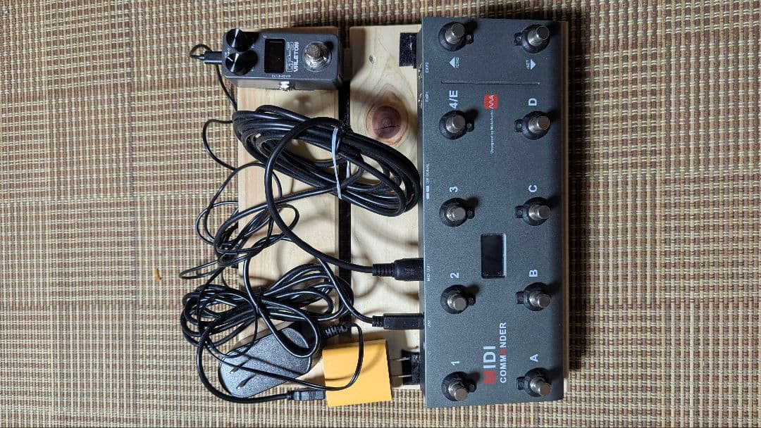 ギター VALETON GP-5 + MELO AUDIO MIDI COMMANDER