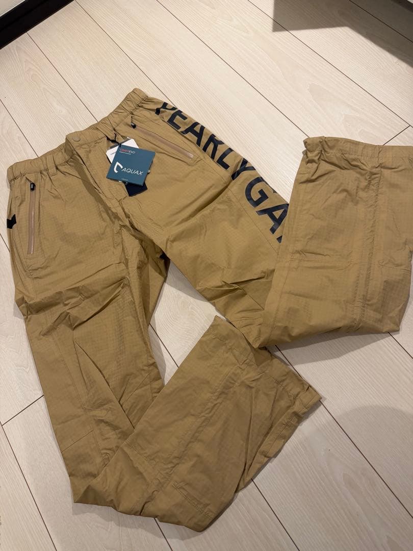 サイズ1 レディースゴルフレインパンツ　ナイロンパンツ　新品　パーリーゲイツ