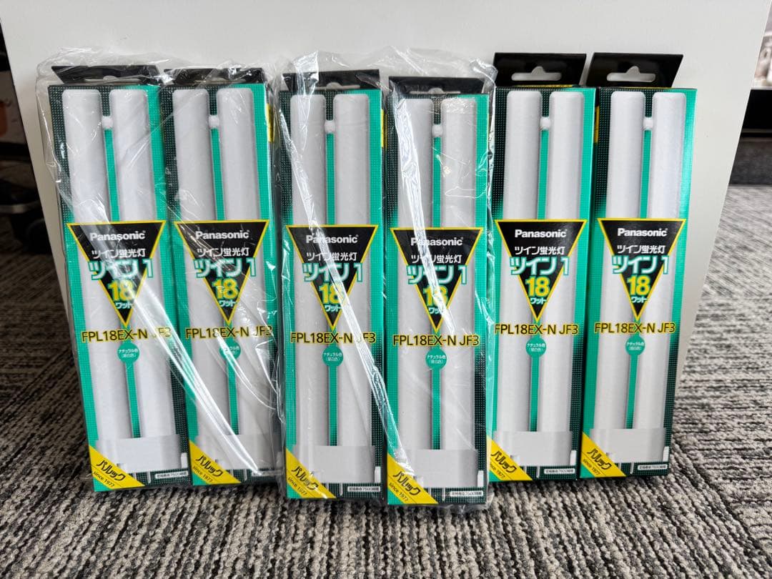 ツイン蛍光灯18ワット　FPL18EX-N JF3 【6本セット】