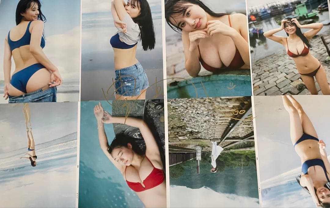 豊島心桜 直筆サイン入りポスター 写真集イベント限定特典