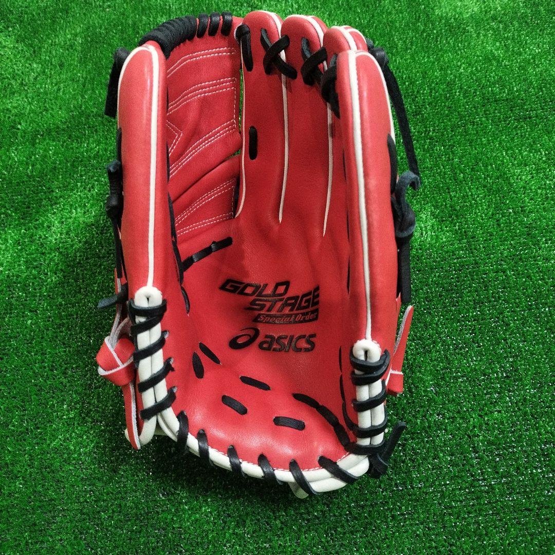 【超美品】asics 大谷翔平モデル 軟式グローブ ゴールドステージ