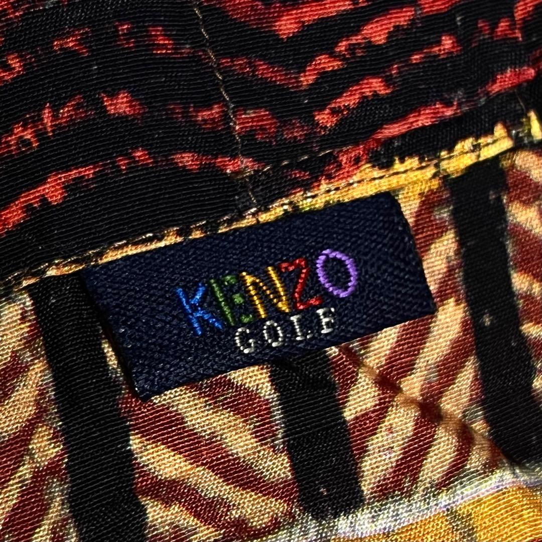 【レーヨン100%】【4】KENZO GOLF レーヨン シャツ メンズ