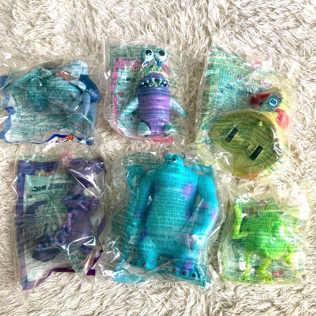 【✨希少】モンスターズインク　マクドナルド　ハッピーセット　全６種類未開封